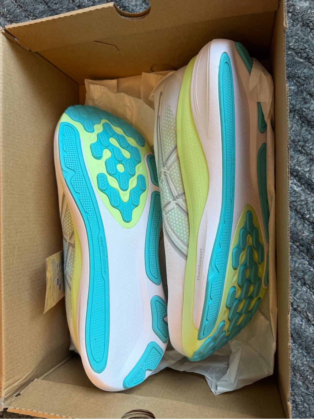 ASICS Gel-Kayano 33 - white/energy aqua Brand new - Picture 10 of 13
